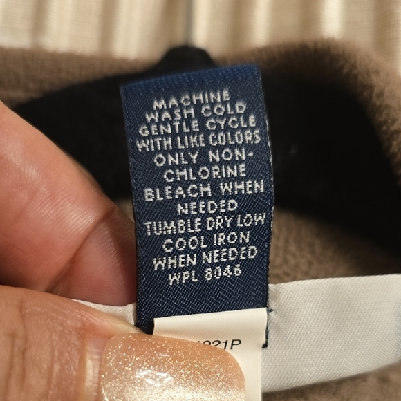 Karen Scott Brown Full-Zip Sweatshirt - Picture 12 of 12